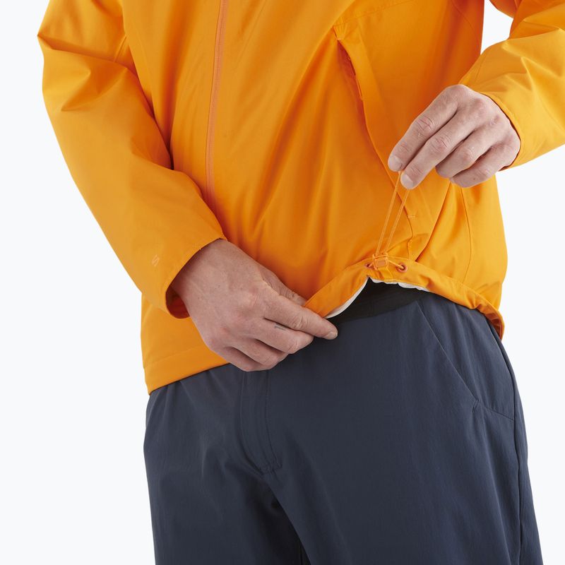 Куртка вітровка чоловіча Salomon Outscape 2L turmeric 6