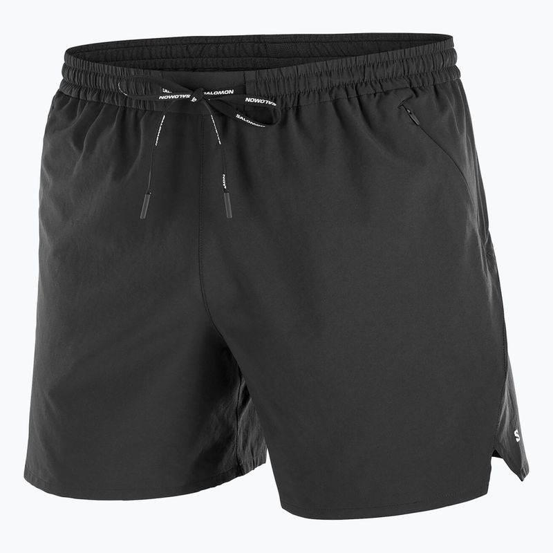 Шорти для бігу чоловічі Salomon SHAKEout Core 5" deep black 6