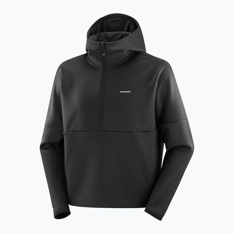 Кофта чоловіча Salomon SHKout Half Zip Hooded deep black 6