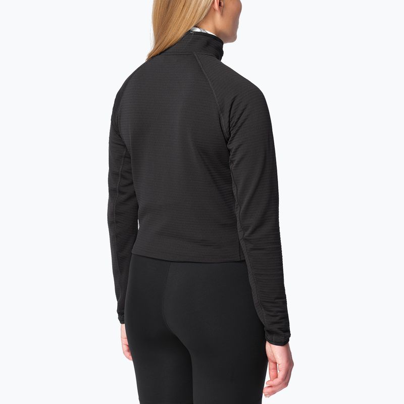 Кофта флісова жіноча Salomon Lightwarm Full Zip deep black 2