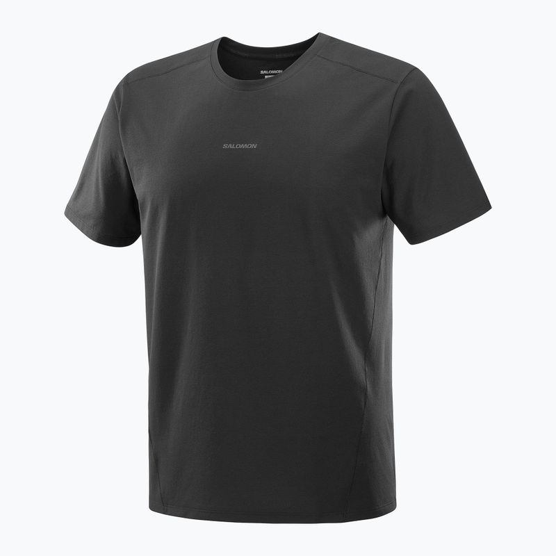 Футболка чоловіча Salomon Trackline deep black 5