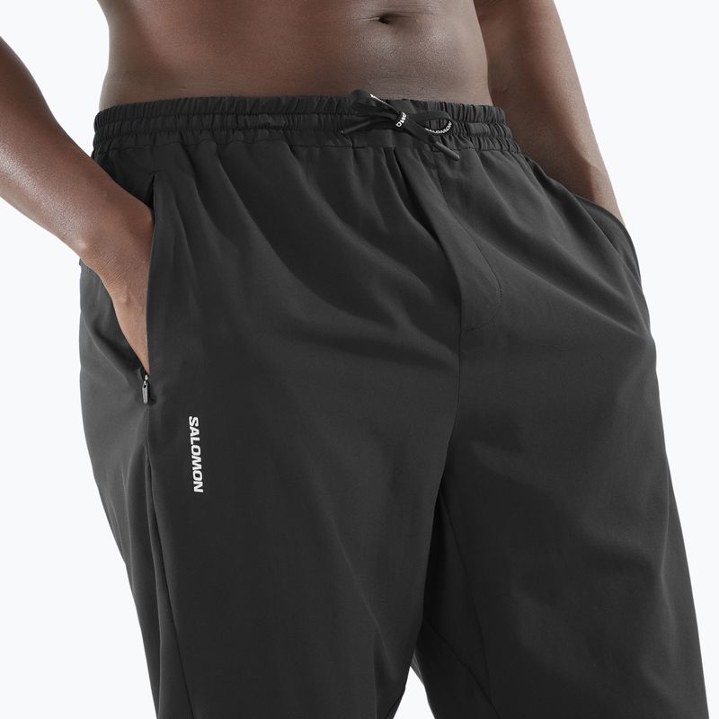 Штани для бігу чоловічі Salomon SHAKEout Core deep black 3