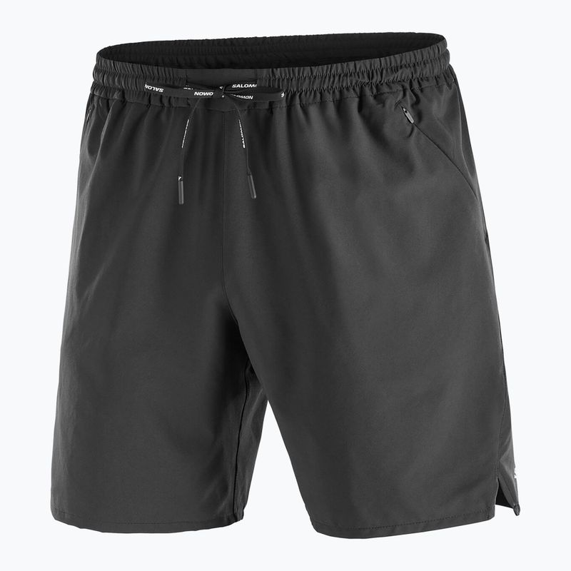 Шорти для бігу чоловічі Salomon SHAKEout Core 7" No Liner deep black 6
