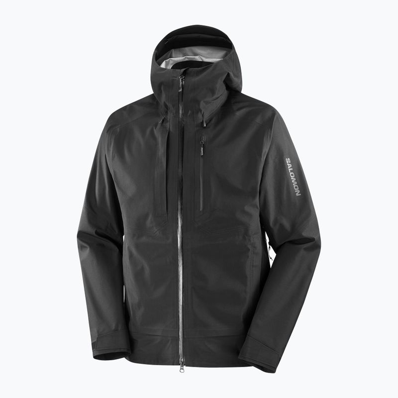Куртка софтшел чоловіча Salomon Outline 3l GTX deep black 9