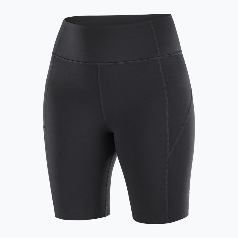 Шорти для бігу жіночі Salomon SHAKEout Bliss 8" deep black 6