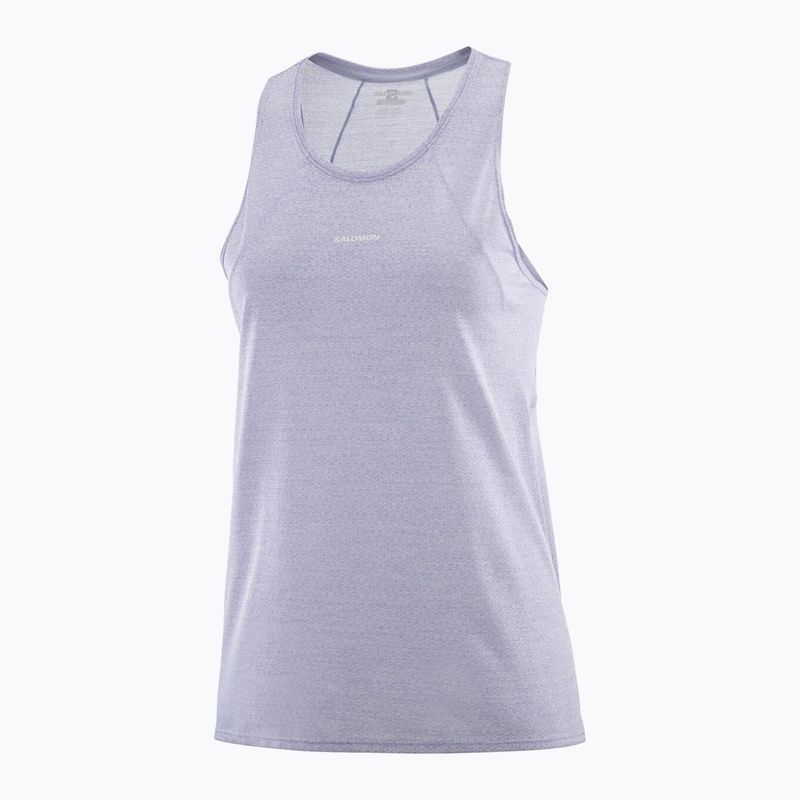 Топ для бігу жіночий Salomon SHAKEout Air Tank cosmic sky 4