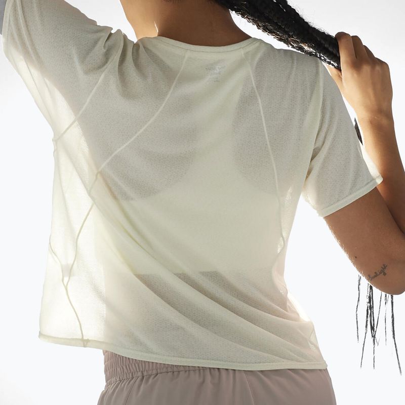 Футболка для бігу жіноча Salomon SHAKEout Air Crop SS Tee icicle 3