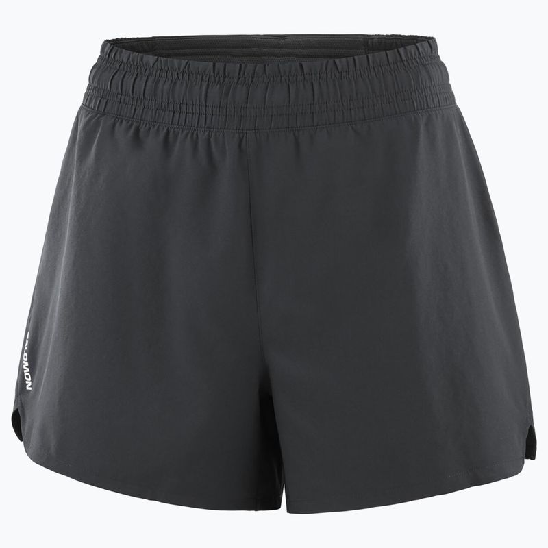 Шорти для бігу жіночі Salomon SHAKEout Easy 4" deep black 6