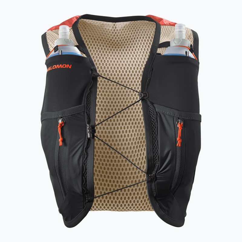 Жилет для бігу жіночий Salomon Active Skin 12 Set emerglow/black
