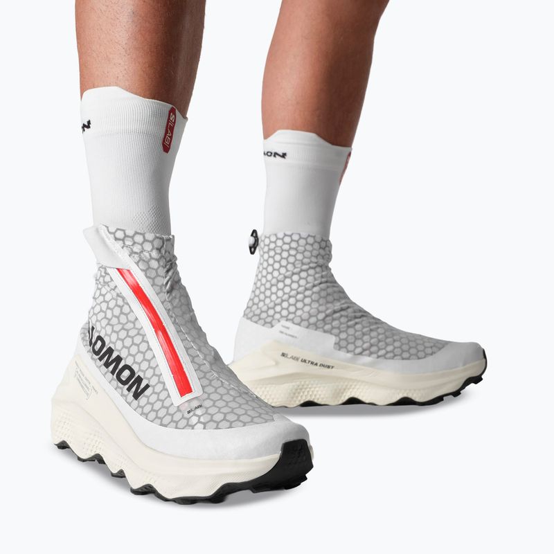 Кросівки для бігу чоловічі Salomon S/Lab Ultra Dust white/fiery red/vanilla ice 7
