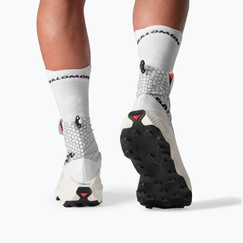 Кросівки для бігу чоловічі Salomon S/Lab Ultra Dust white/fiery red/vanilla ice 8