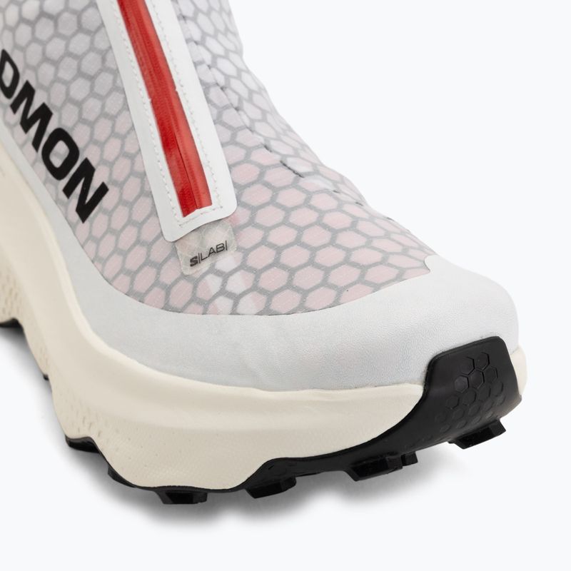 Кросівки для бігу чоловічі Salomon S/Lab Ultra Dust white/fiery red/vanilla ice 7