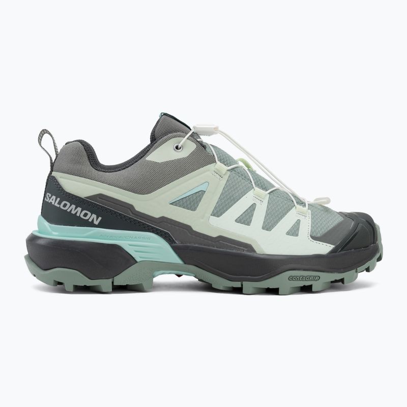 Кросівки трекінгові жіночі Salomon X Ultra 360 green milieu/uban chic/clearly aqua 2