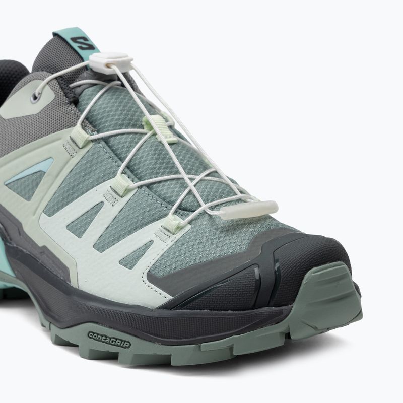Кросівки трекінгові жіночі Salomon X Ultra 360 green milieu/uban chic/clearly aqua 7