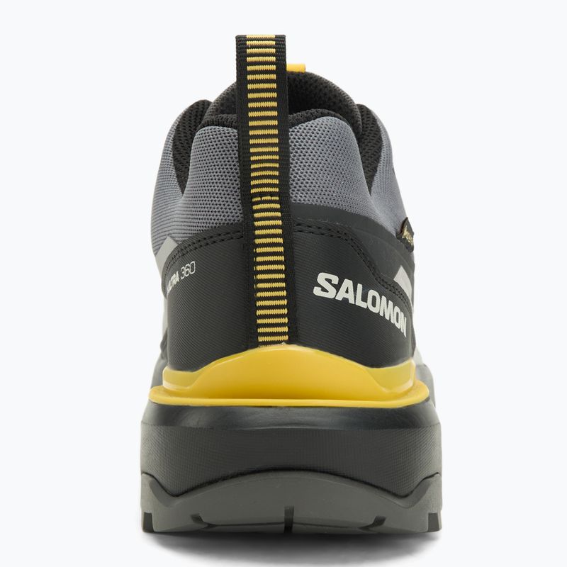 Кросівки трекінгові чоловічі Salomon X Ultra 360 GTX castlerock/black/spicy mustard 6