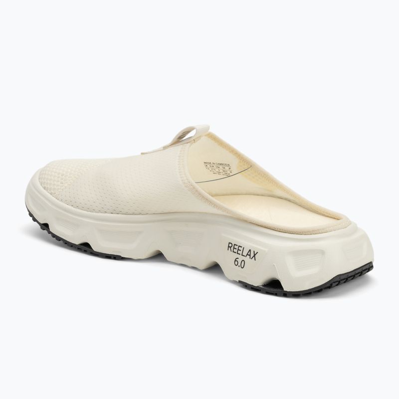 Шльопанці чоловічі Salomon Reelax Slide 6.0 vanila/vanila/black 3