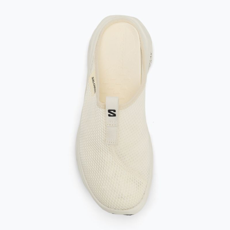 Шльопанці чоловічі Salomon Reelax Slide 6.0 vanila/vanila/black 5