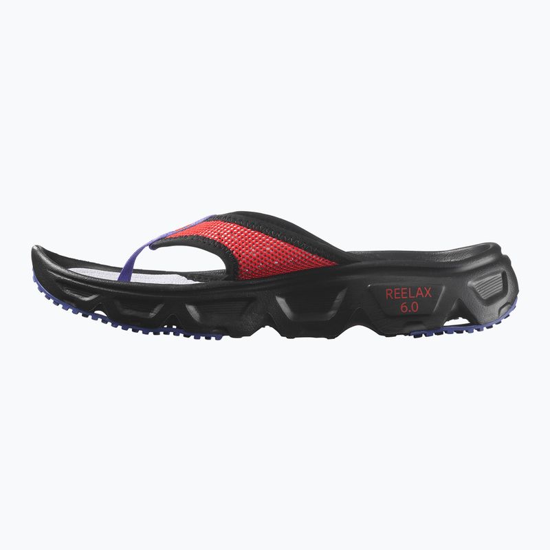 В'єтнамки жіночі Salomon Reelax Break 6.0 cosmic sky/black/flame scarlet 2