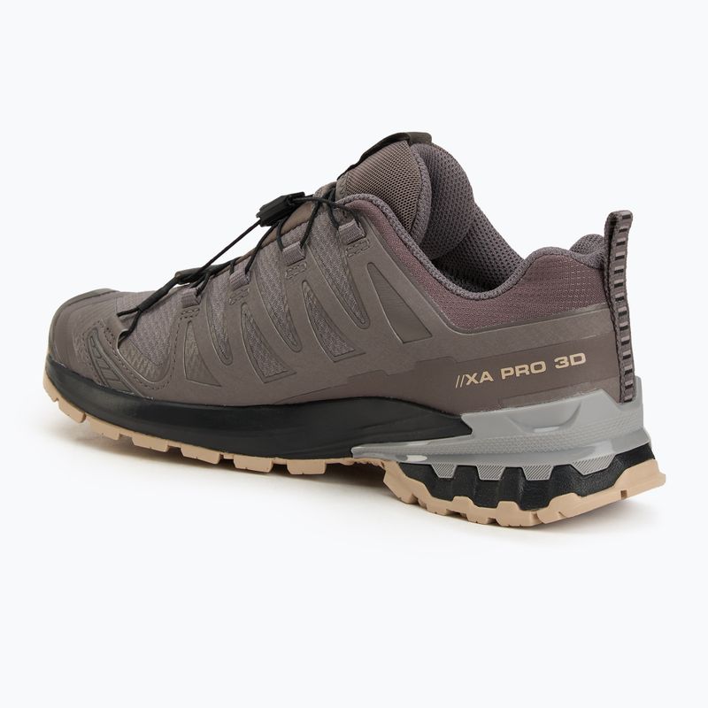Кросівки для бігу жіночі Salomon XA Pro 3D V9 GTX plum kitten/black/gul 3