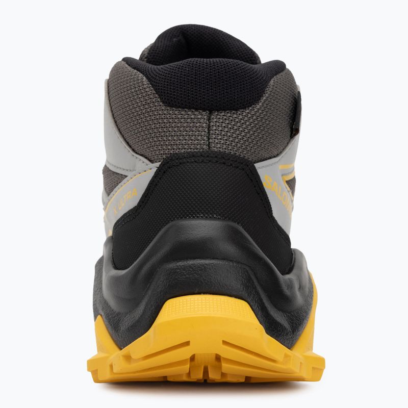 Черевики трекінгові дитячі Salomon X Ultra Mid GTX castlerock/black/spicy/mustard 6