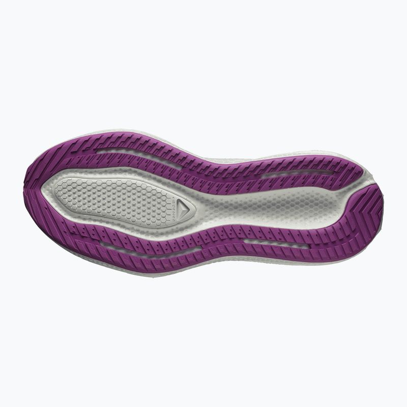Кросівки для бігу чоловічі Salomon Aero Glide 3 white/white/willowherb 3