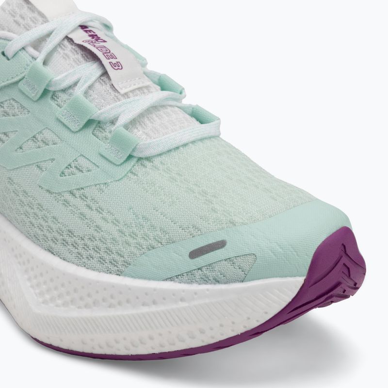 Кросівки для бігу жіночі Salomon Aero Glide 3 bay/white/wilowherb 7