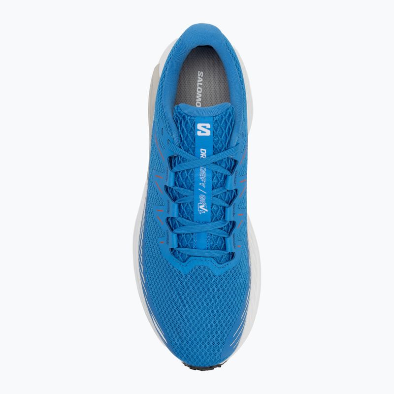 Кросівки для бігу чоловічі Salomon Drx Defy GRVL french blue/white/cherry tomato 5