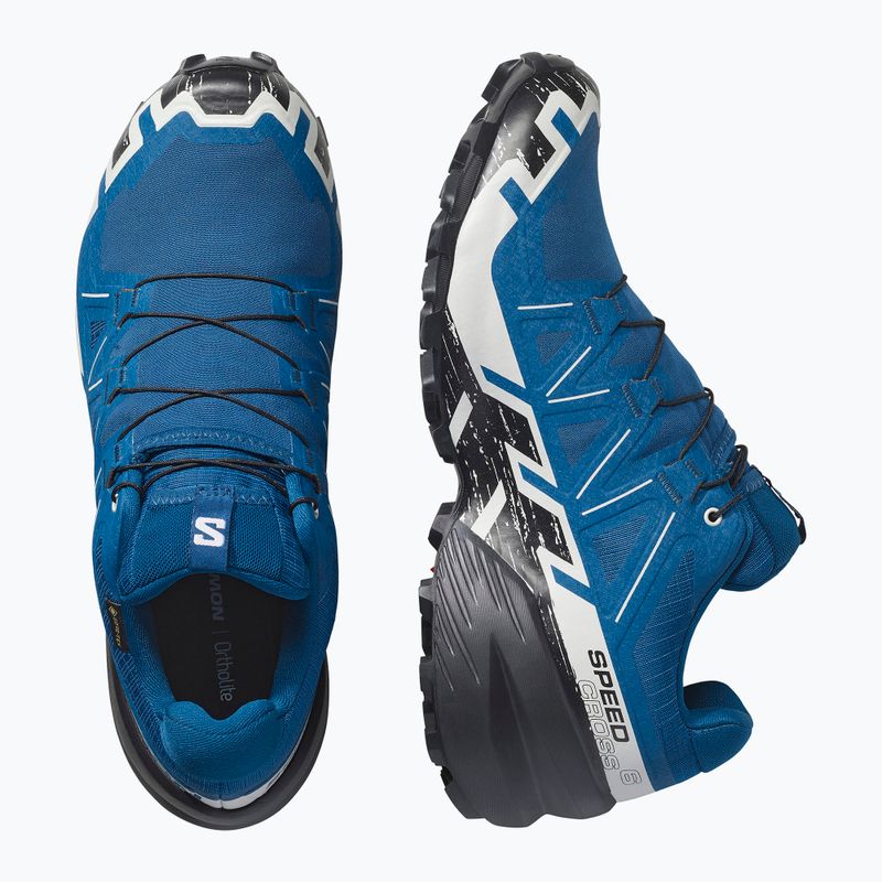 Кросівки для бігу чоловічі Salomon Speedcross 6 GTX poseidon/black/lunar rock 6