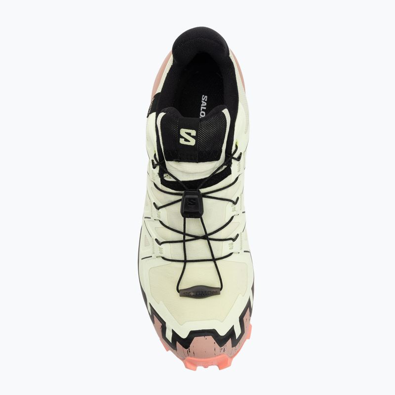 Кросівки для бігу жіночі Salomon Speedcross 6 GTX lime cream/mahogany rose/black 5