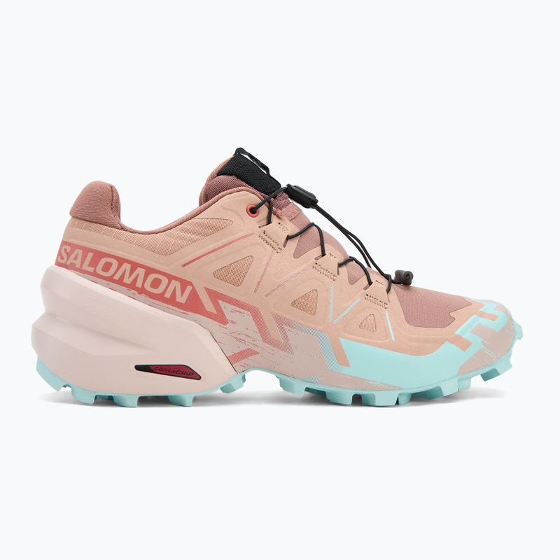 Кросівки для бігу жіночі Salomon Speedcross 6 mahogany rose/hushed violet/iced aqua 2