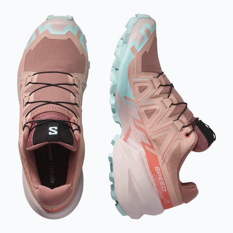 Кросівки для бігу жіночі Salomon Speedcross 6 mahogany rose/hushed violet/iced aqua 8