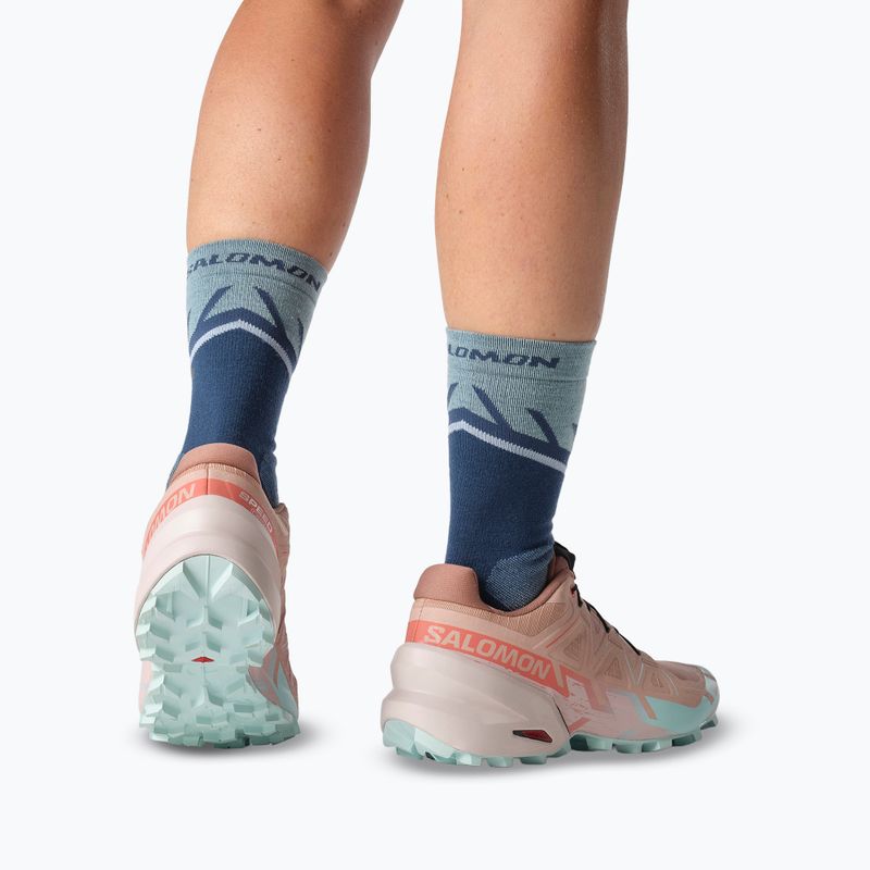 Кросівки для бігу жіночі Salomon Speedcross 6 mahogany rose/hushed violet/iced aqua 10