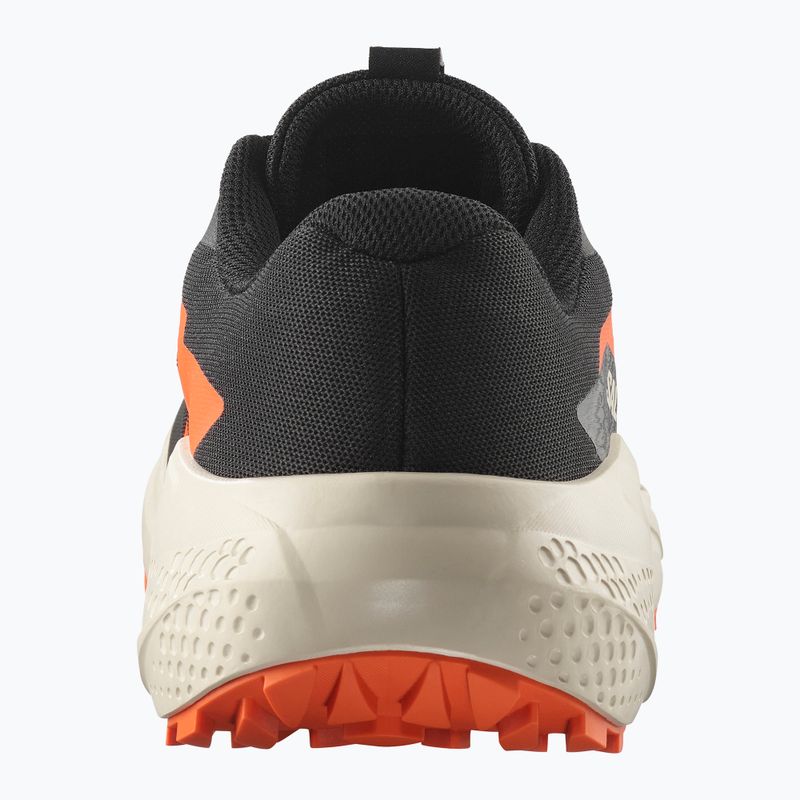 Кросівки для бігу чоловічі Salomon Alphaglide black/rainy day/red orange 4