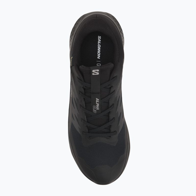Кросівки для бігу чоловічі Salomon Alphaglide GTX black/asphalt/black 5