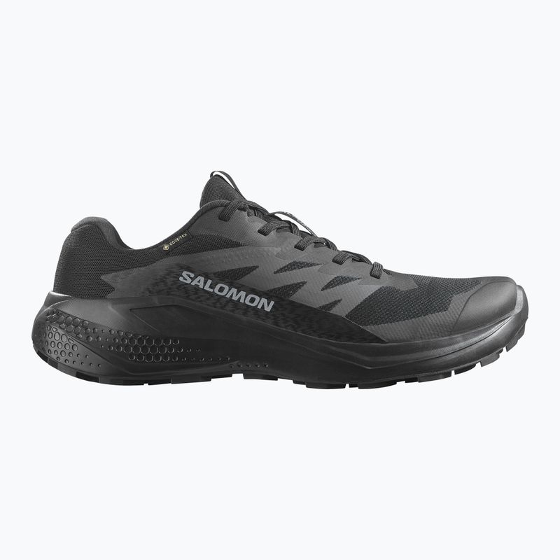 Кросівки для бігу чоловічі Salomon Alphaglide GTX black/asphalt/black 8