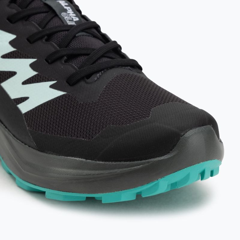 Кросівки для бігу жіночі Salomon Alphaglide GTX hantom/urban chic/waterfall 7