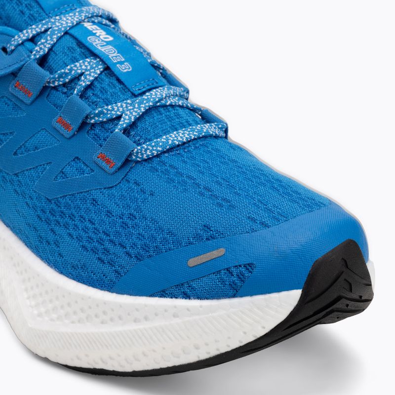 Кросівки для бігу чоловічі Salomon Aero Glide 3 french blue/white/cherry tomato 7