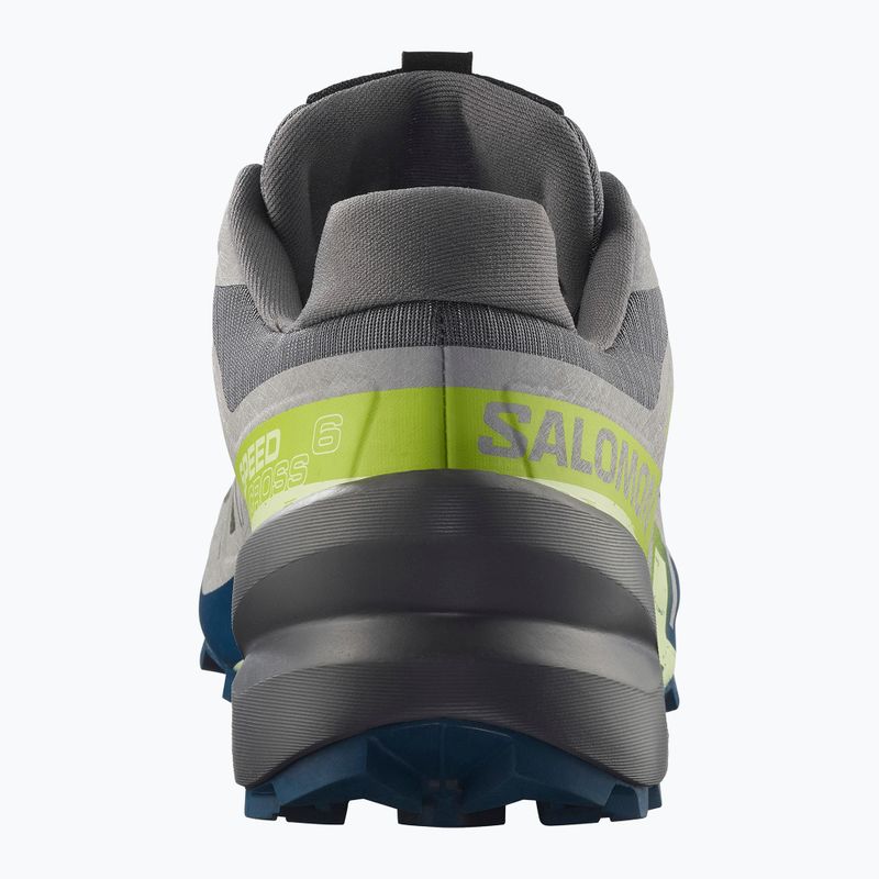 Чоловічі бігові кросівки Salomon Speedcross 6 castlerock/lime cream/poseidon 4