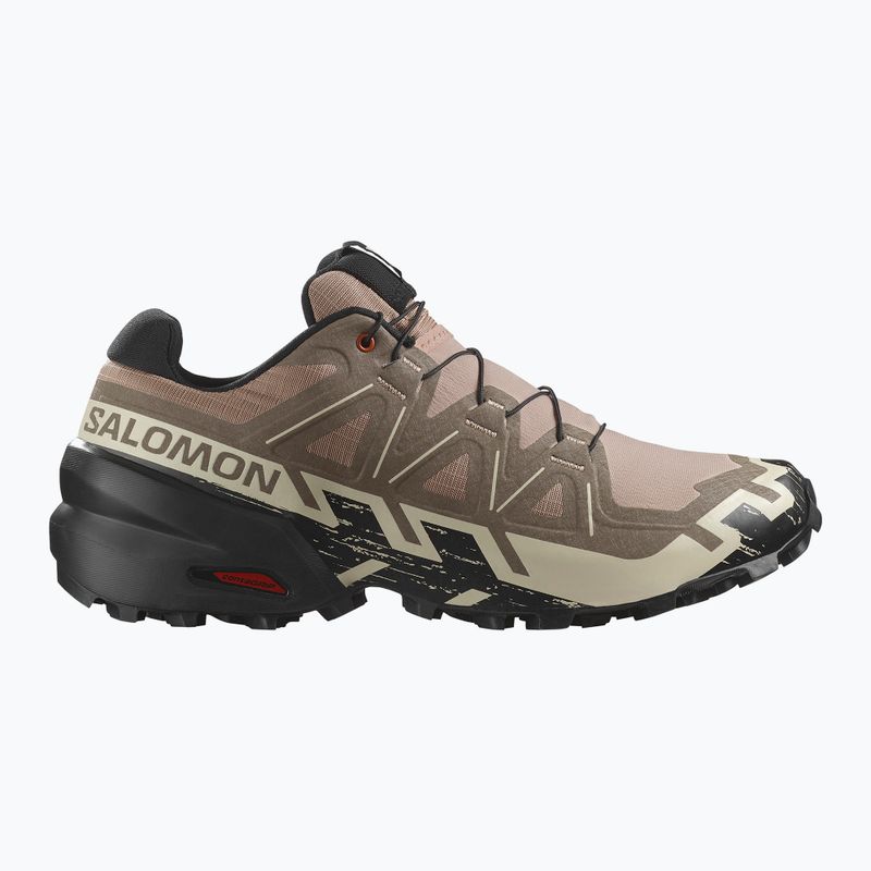 Чоловічі бігові кросівки Salomon Speedcross 6 natural/black/almond milk 2