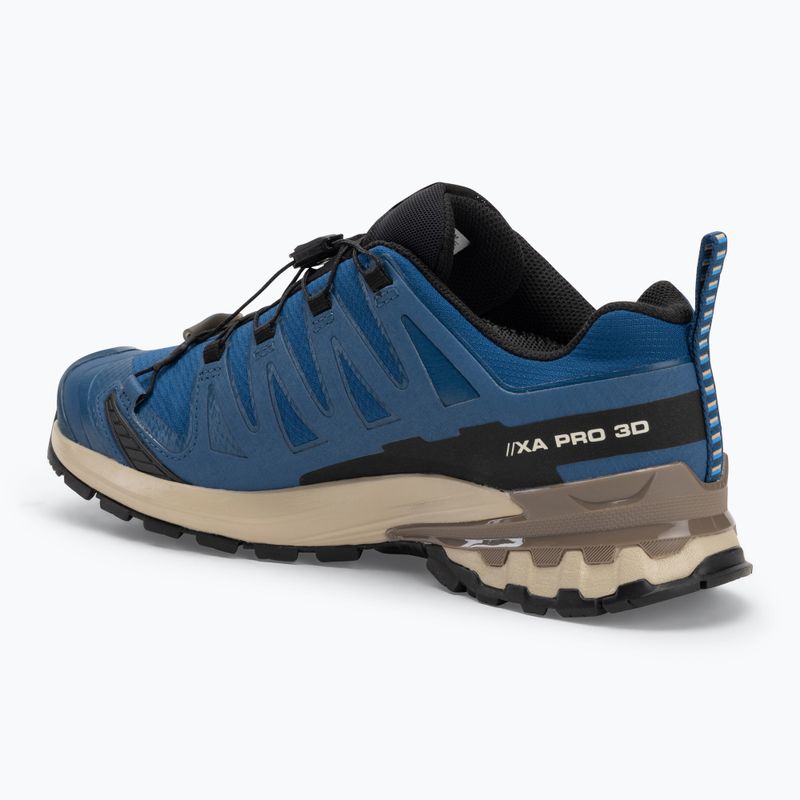 Кросівки для бігу чоловічі Salomon XA PRO 3D V9 GTX poseidon/white pepper/falcon 3