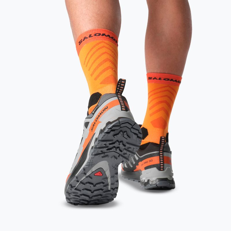 Кросівки для бігу чоловічі Salomon XA PRO 3D V9 GTX turbulence/black/burnt ochre 7