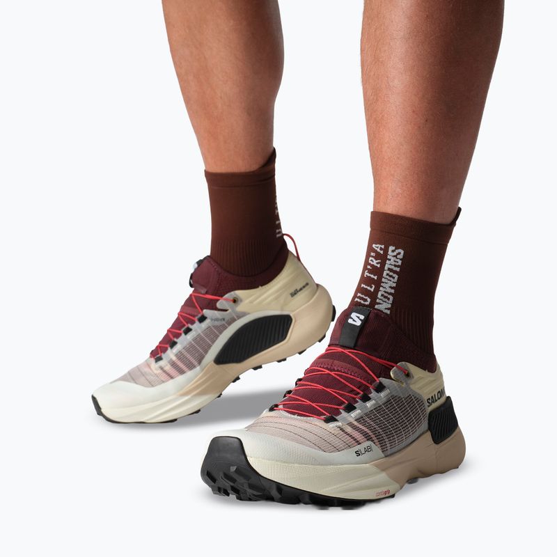 Кросівки для бігу Salomon S/LAB Genesis vanila ice/chocolate/black 8