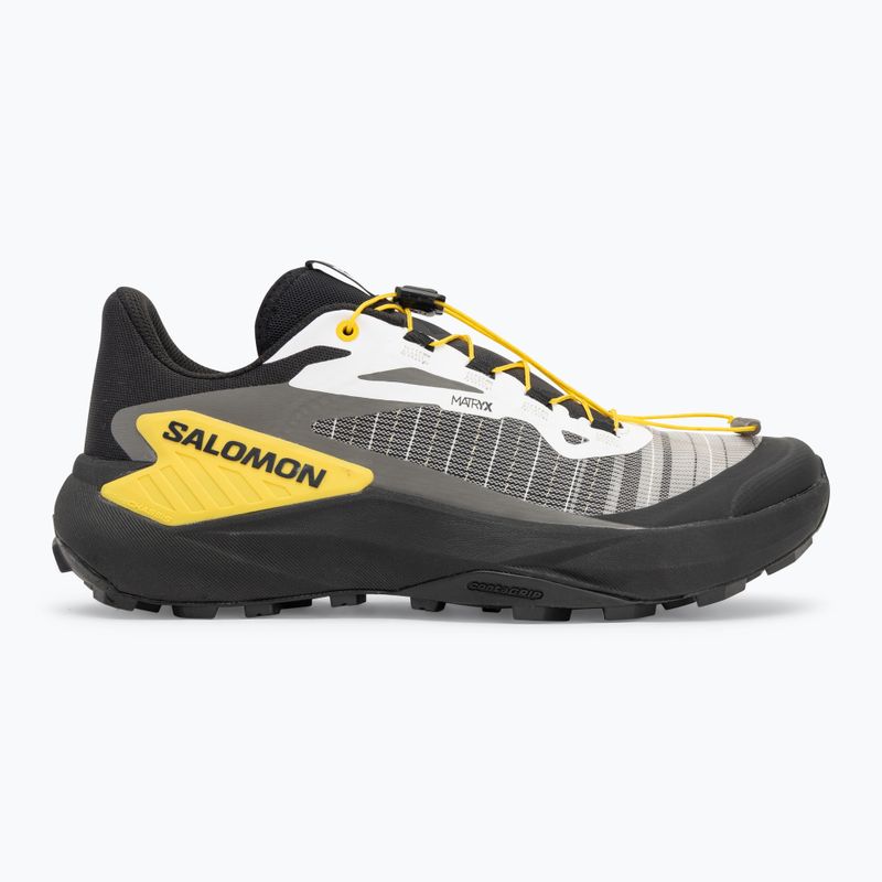 Кросівки для бігу чоловічі Salomon Genesis black/white/lemon 2