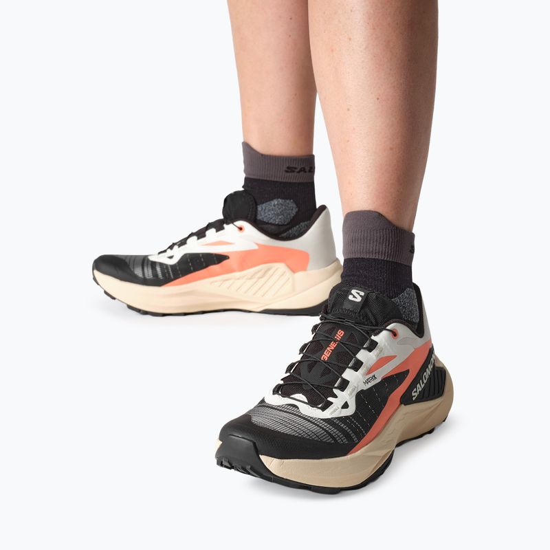 Жіночі бігові кросівки Salomon Genesis coral/tender/black 8