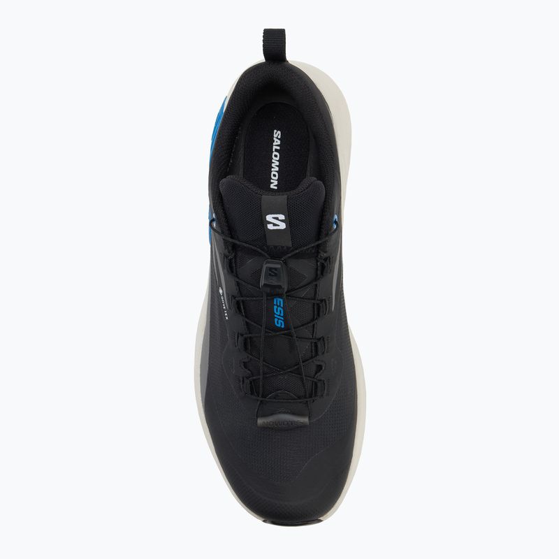 Кросівки для бігу чоловічі Salomon Genesis GTX black/lunar rock/french blue 5