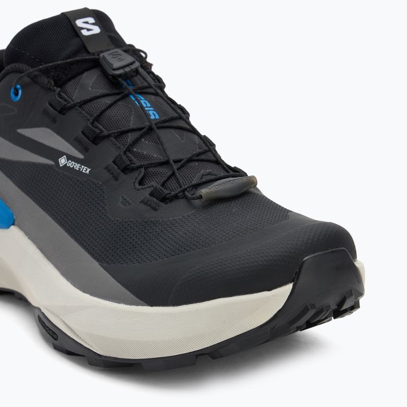 Кросівки для бігу чоловічі Salomon Genesis GTX black/lunar rock/french blue 7