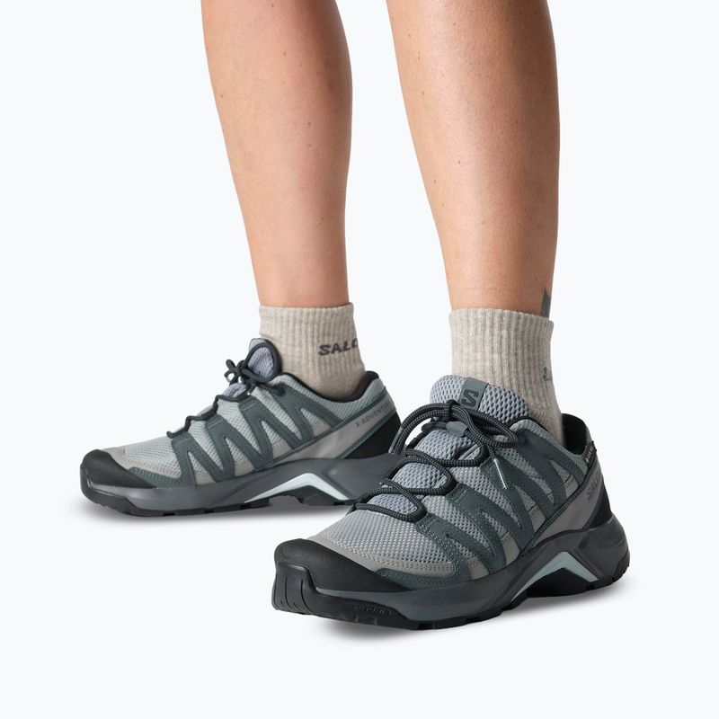 Кросівки трекінгові жіночі Salomon X-Adventure Recon Waterproof mnment/turbu 14