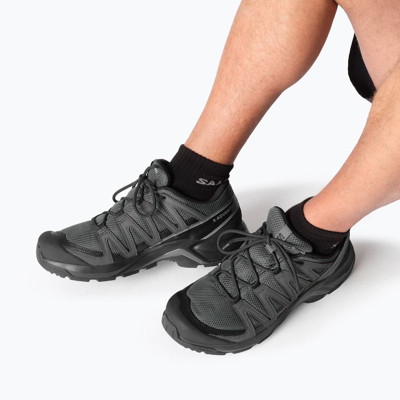 Кросівки трекінгові чоловічі Salomon X-Adventure Recon Waterproof asphalt/castlerock 7