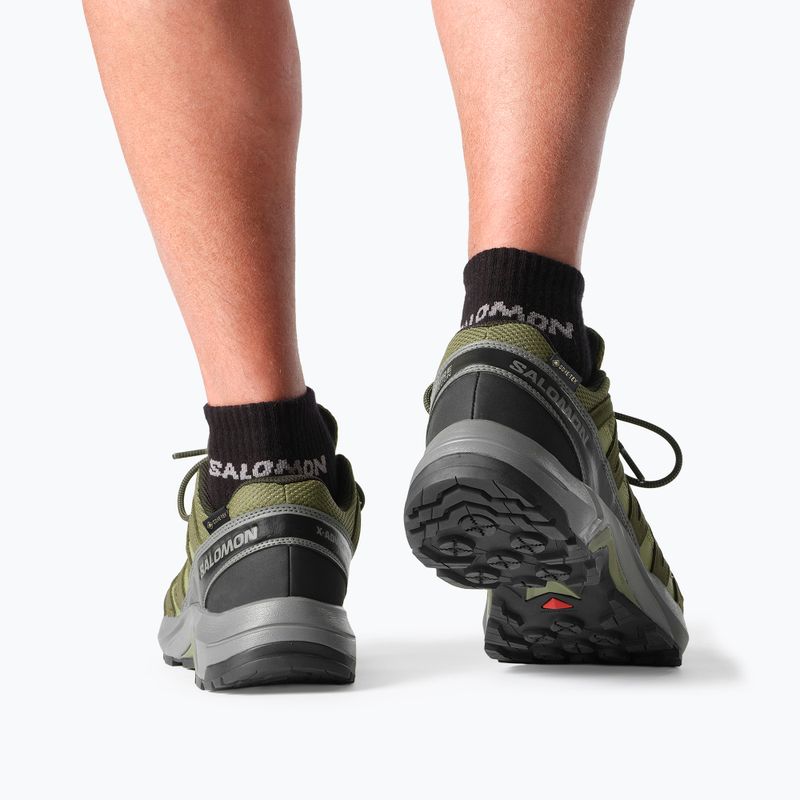 Кросівки трекінгові чоловічі Salomon X-Adventure Recon Waterproof olvnig/martini 15