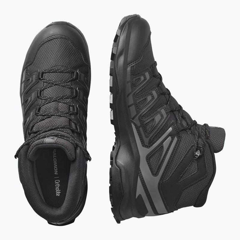 Кросівки трекінгові чоловічі Salomon Extegra GTX Mid henna/run raisin/mahogany rose 12